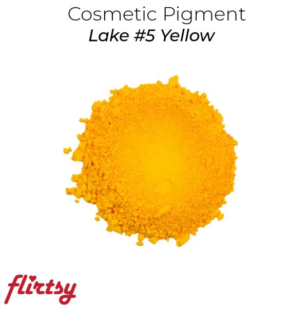 Bright Yellow Cosmetic Pigment | Yellow FD&C Dye #5 | Australian Cosmetic Pigment Supplier