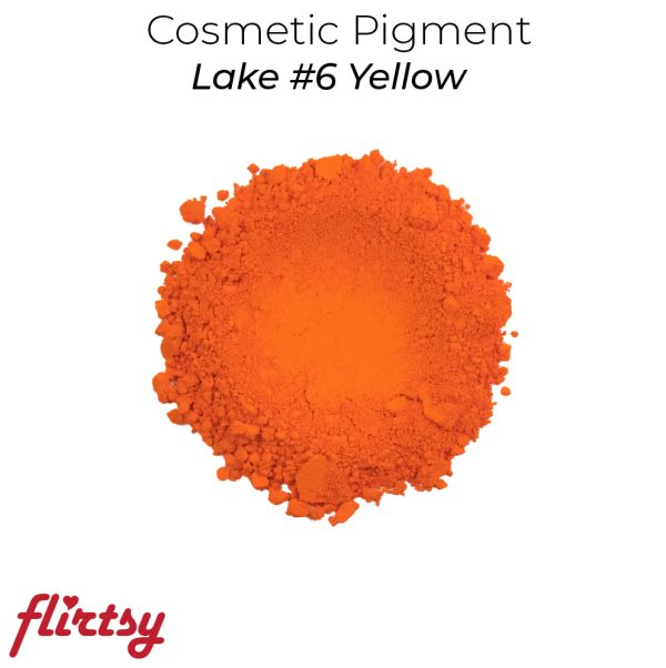 Orange Yellow Cosmetic Pigment | Yellow FD&C Dye #6 | Australian Cosmetic Pigment Supplier