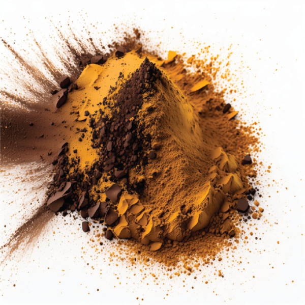 yellow iron oxide pigment powder - cosmetic and soap grade